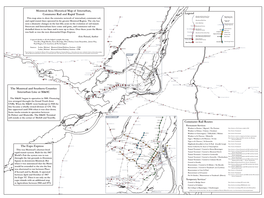 Historic Map of Commuter Rail, Interurbans, and Rapid