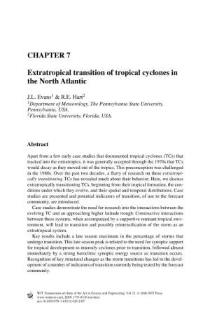 CHAPTER 7 Extratropical Transition of Tropical Cyclones in the North Atlantic