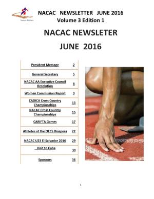 Nacac Newsleter June 2016