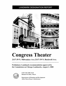 Congress Theater 2117-39 N