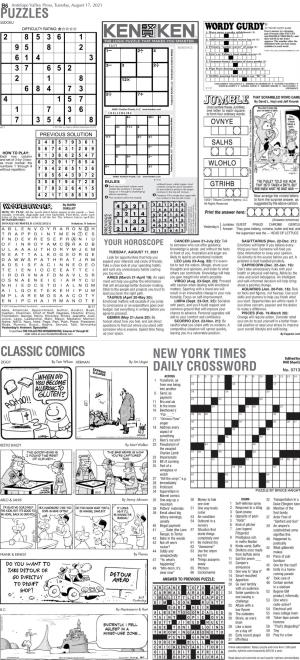 Classic Comics Puzzles