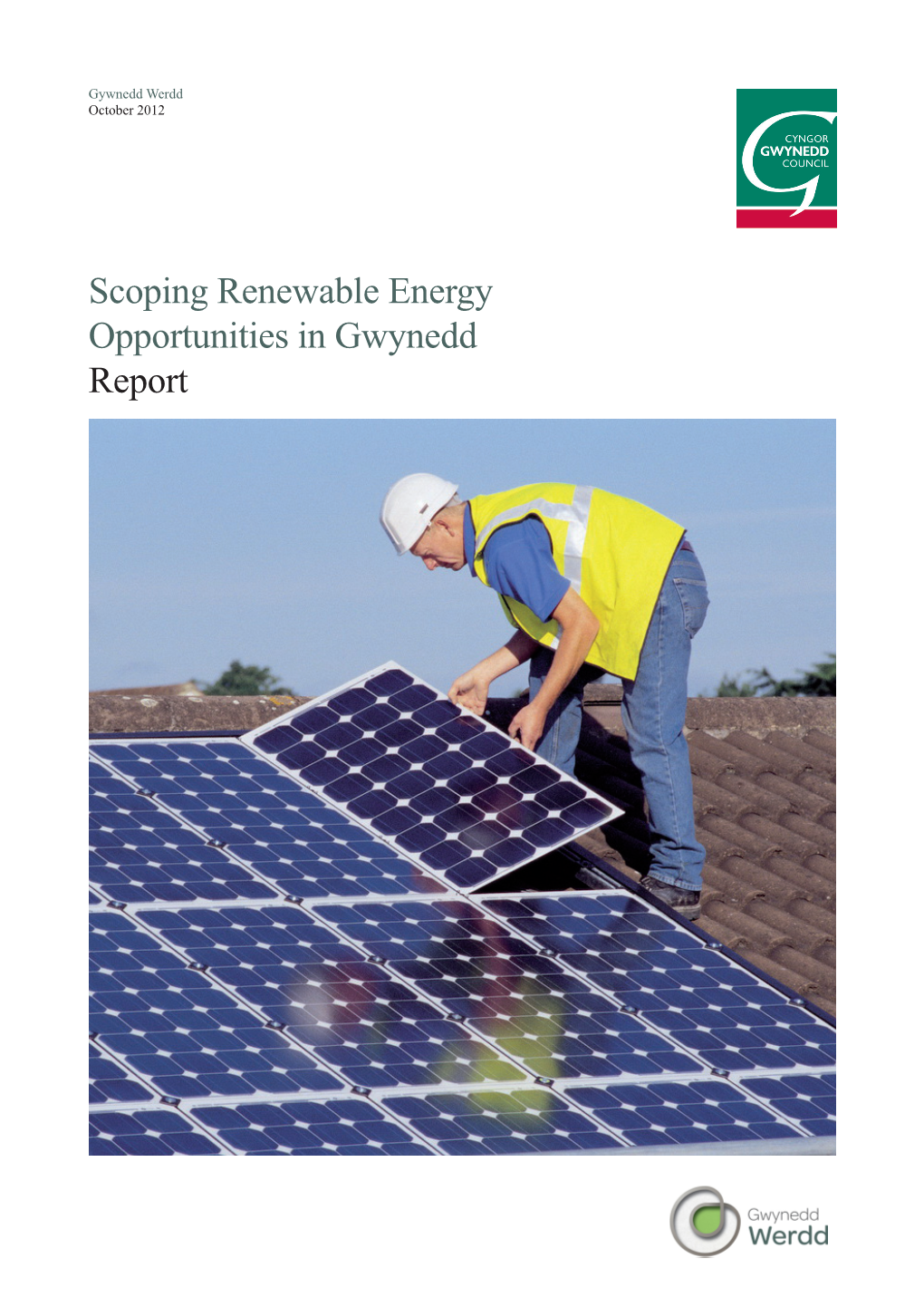 Scoping Renewable Energy Opportunities in Gwynedd Report