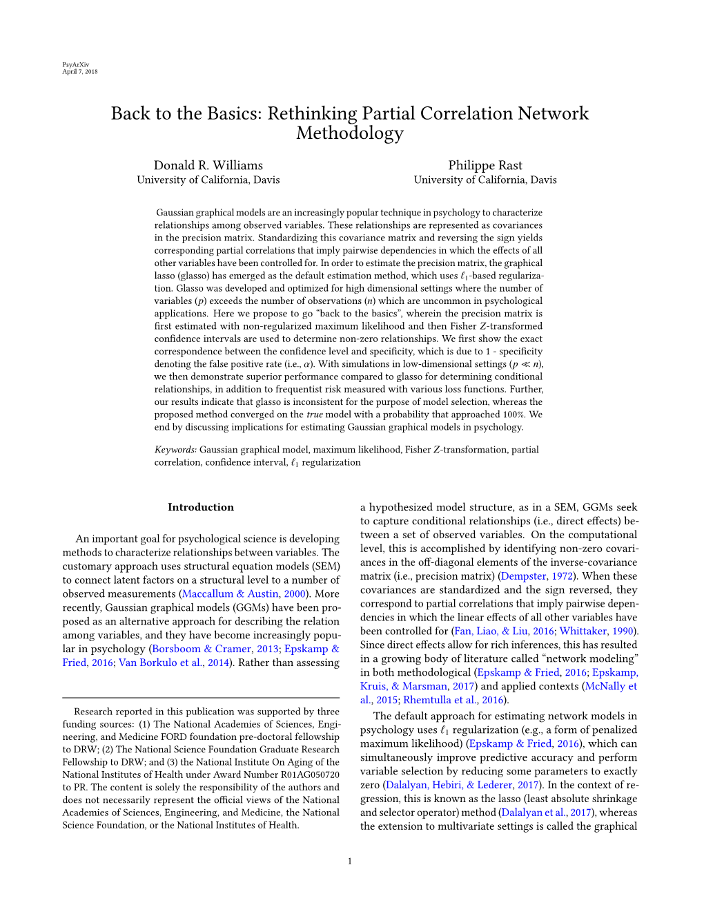 Rethinking Partial Correlation Network Methodology