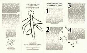 Petroglyph Point Interpretive Stops