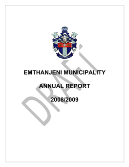 Emthanjeni Municipality Annual Report 2008/2009