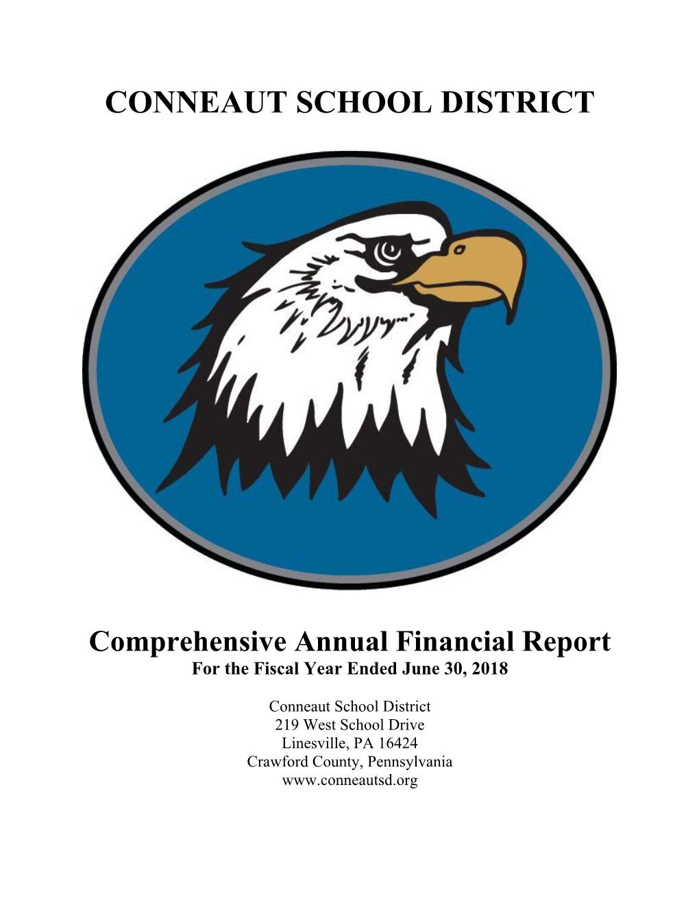 CONNEAUT SCHOOL DISTRICT Comprehensive Annual Financial