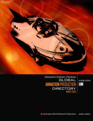 Animation Production Directory Winter 2002