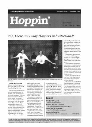 Yes, There Are Lindy Hoppers in Switzerland!