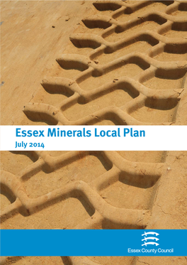 Essex Minerals Local Plan July 2014