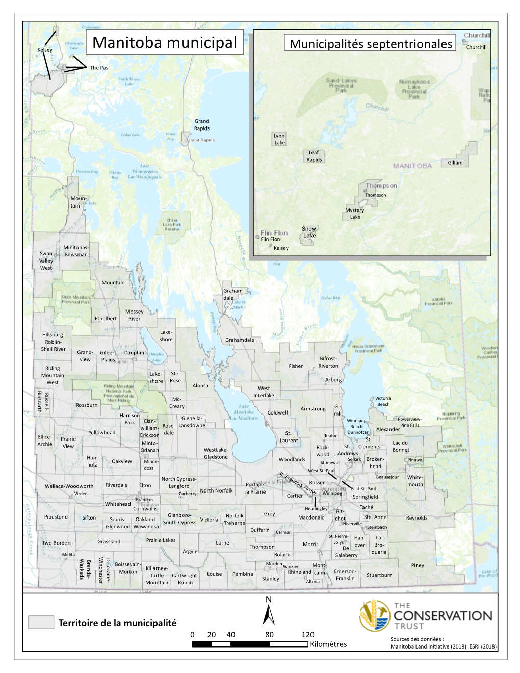 Manitoba Municipal Municipalités Septentrionales Churchill