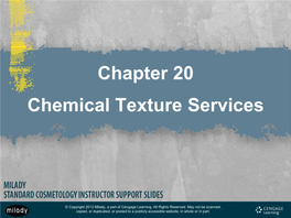 Chapter 20 Chemical Texture Services