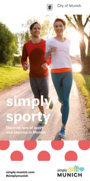 Simply Sporty Discover Lots of Sport and Exercise in Munich