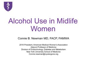 Alcohol Use in Midlife Women