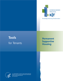 Permanent Supportive Housing: Tools for Tenants