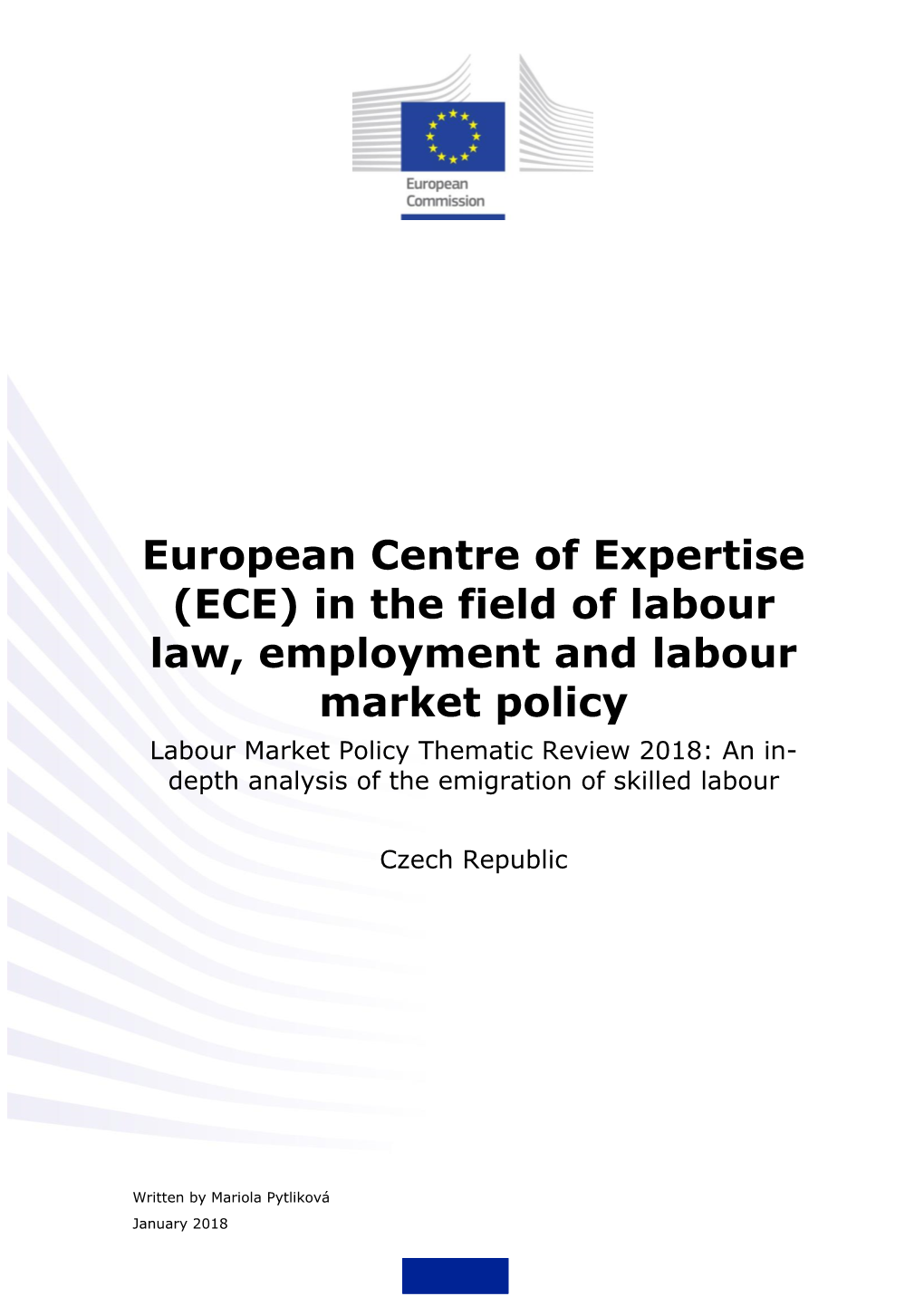European Centre of Expertise (ECE) in the Field of Labour Law, Employment and Labour Market Policy