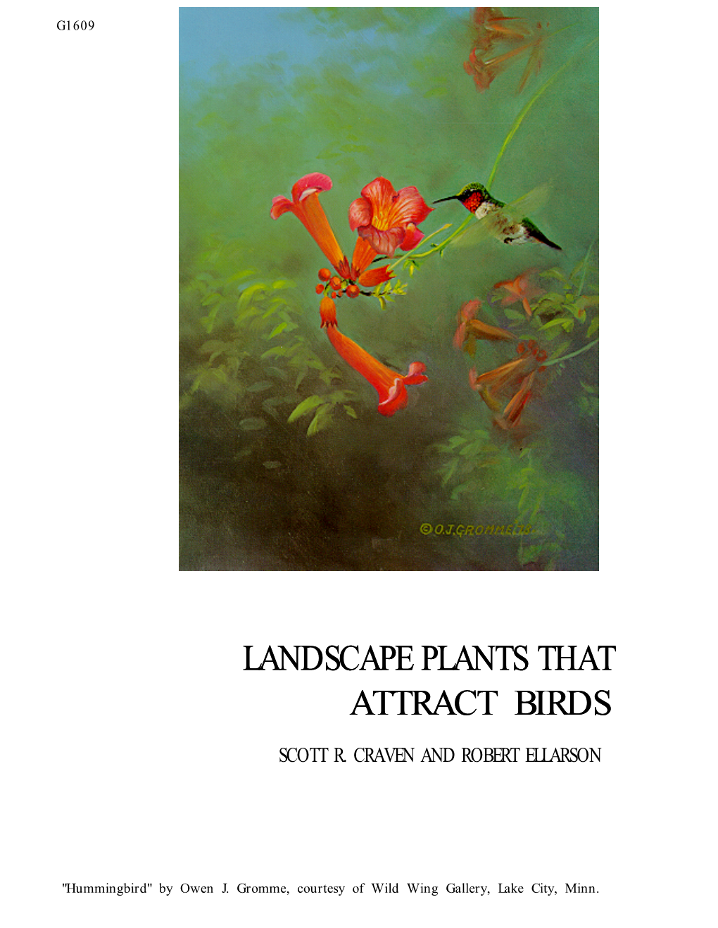 Landscape Plants That Attract Birds (G1609)