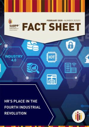 Hr's Place in the Fourth Industrial Revolution