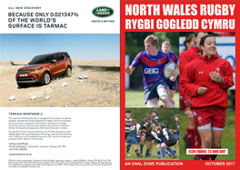 North Wales Rugby Rygbi Gogledd Cymru
