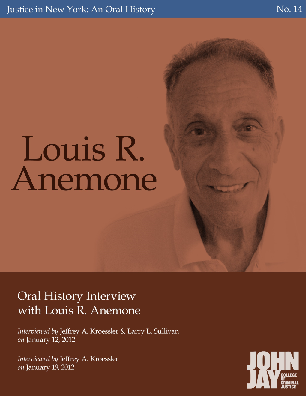 Oral History Interview with Louis R