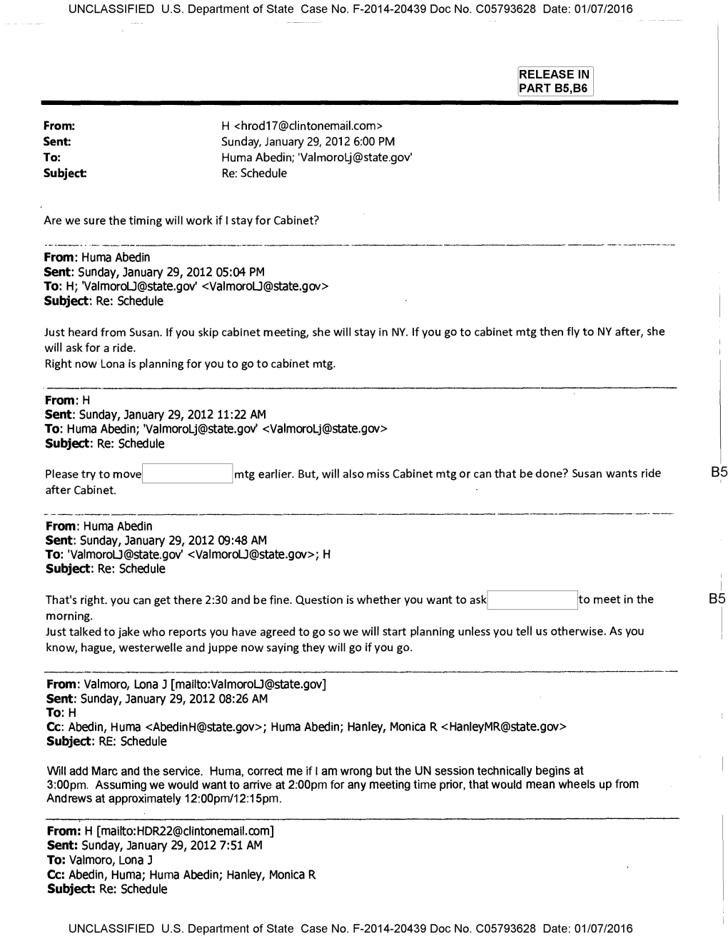 Download Clinton Email January 7 Release