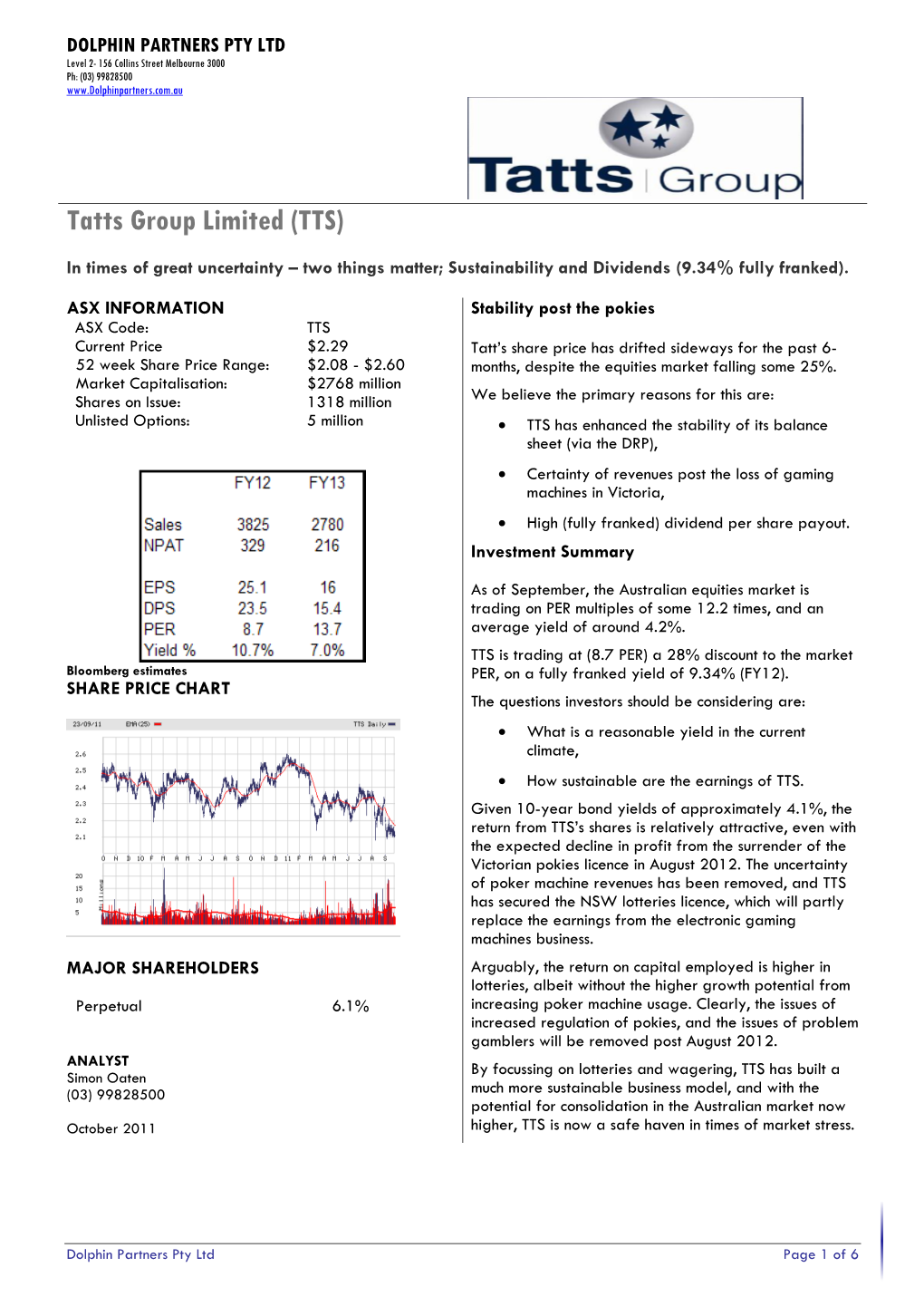 Tts Group Limited (TTS)