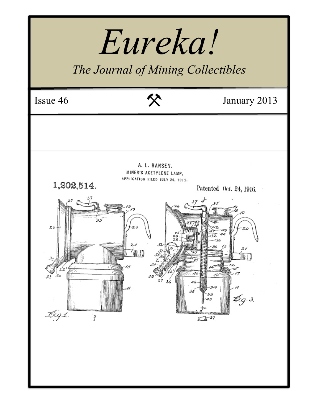 Eureka! the Journal of Mining Collectibles