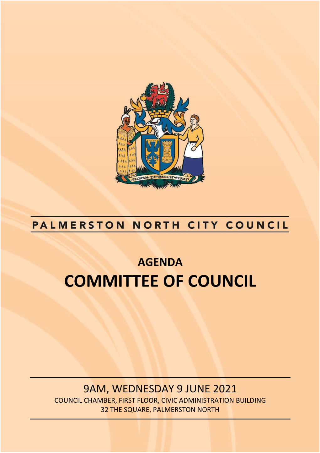 Agenda of Committee of Council