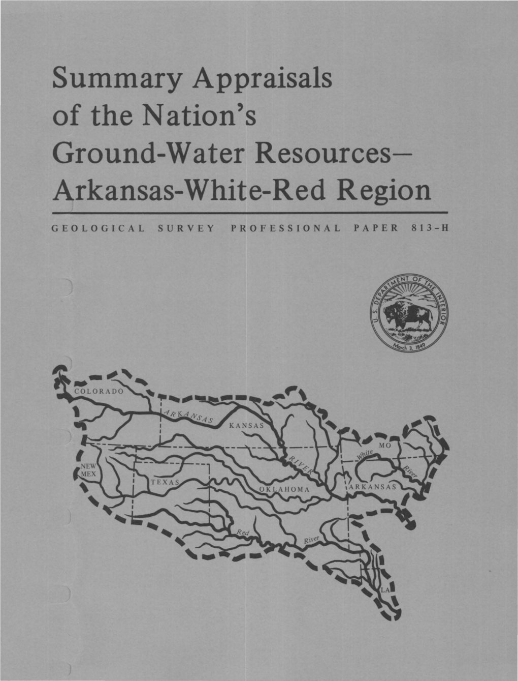 Summary Appraisals Arkansas-White-Red Region