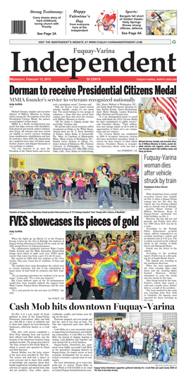 FVES Showcases Its Pieces of Gold a Train