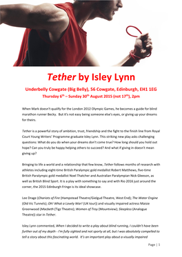Tether by Isley Lynn