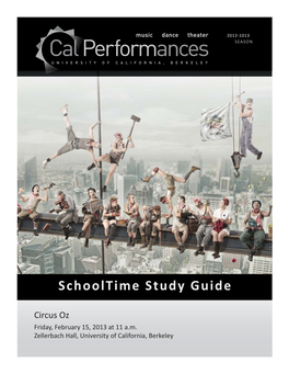 Circus Oz Study Guide 1213.Indd