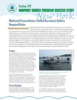 New York's Hempstead Harbor, Section 319 Success Story