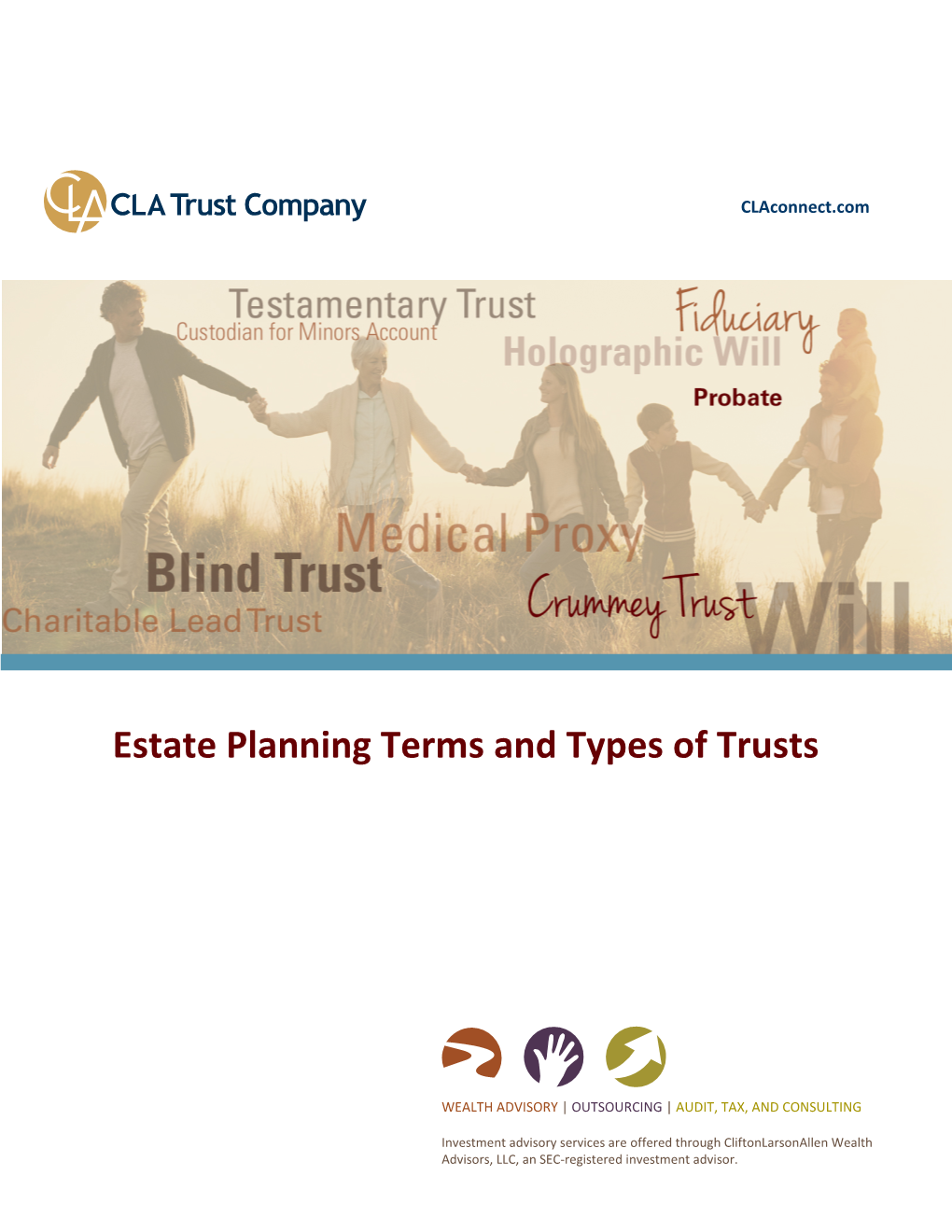 Estate Planning Terms and Types of Trusts