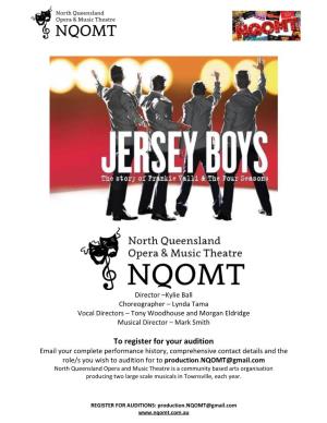 To Register for Your Audition