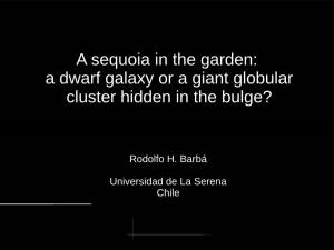 A Sequoia in the Garden: a Dwarf Galaxy Or a Giant Globular Cluster Hidden in the Bulge?