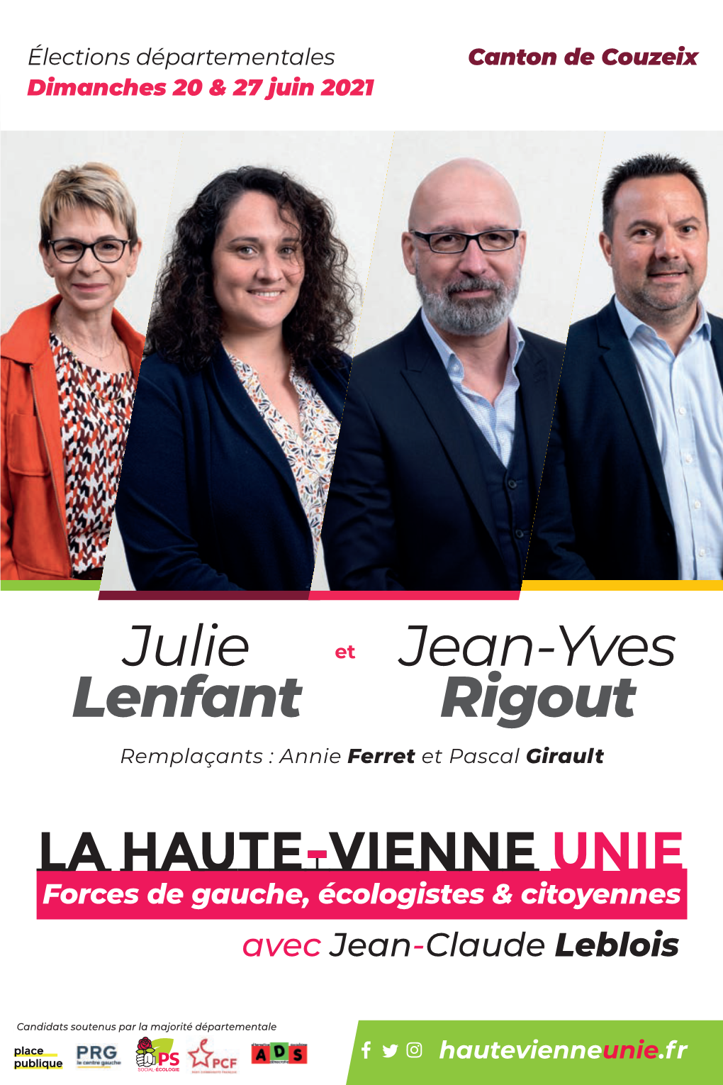 Julie Lenfant Jean-Yves Rigout