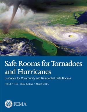 FEMA P-361, Safe Rooms for Tornadoes And