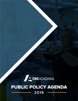Public Policy Agenda — 2019 —