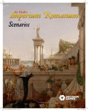 Imperium Romanum - Scenarios © 2018 Decision Games