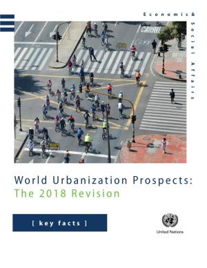 World Urbanization Prospects: the 2018 Revision