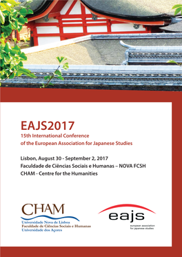 EAJS2017 15Th International Conference  of the European Association for Japanese Studies