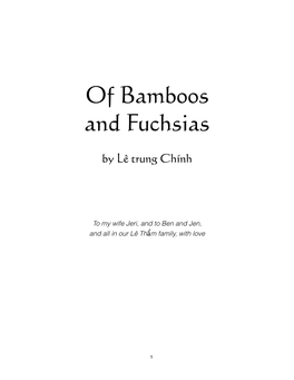 Of Bamboos and Fuchsias