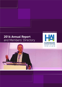 2016 Annual Report and Members' Directory