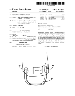 (12) United States Patent (10) Patent No.: US 7,836,524 B2 Muench (45) Date of Patent: Nov