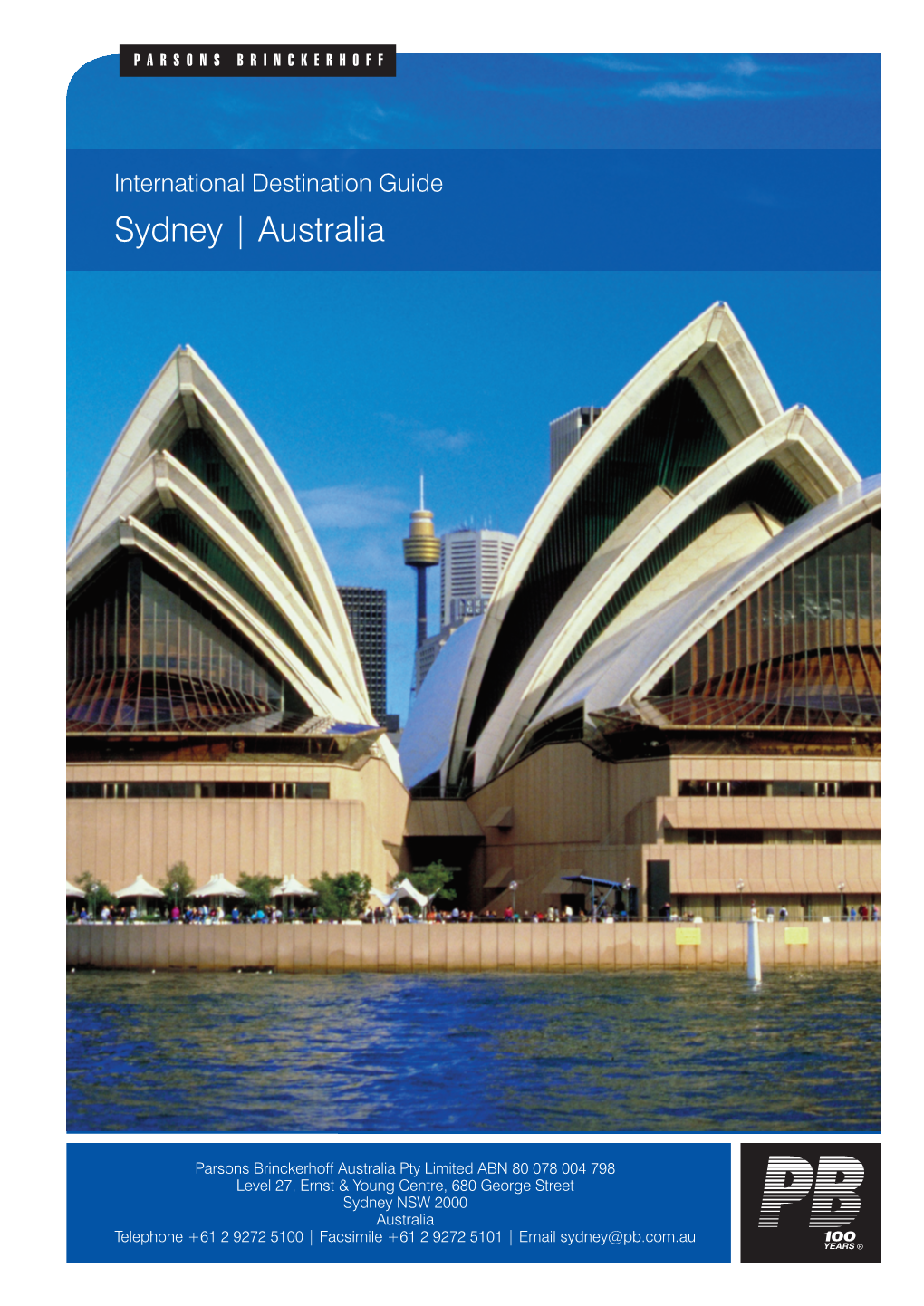 International Destination Guide Sydney | Australia
