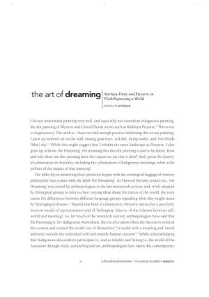 The Art of Dreaming Flesh Expressing a World