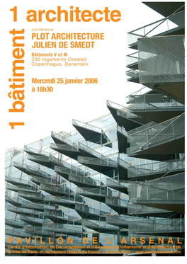 Julien De Smedt, Architect