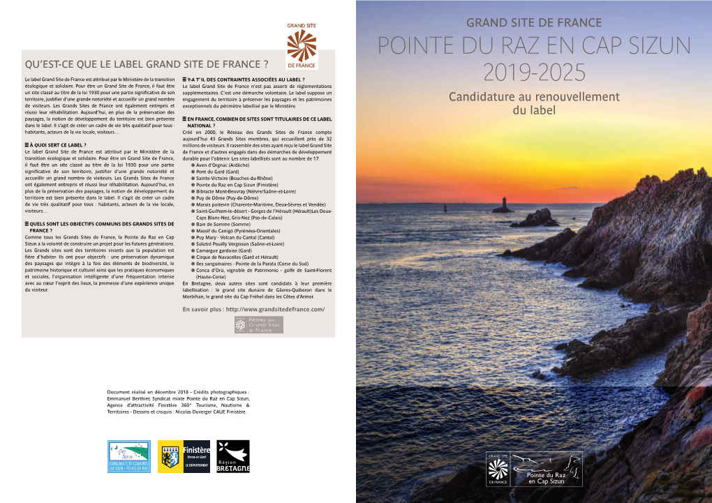 Pointe Du Raz En Cap Sizun 2019-2025