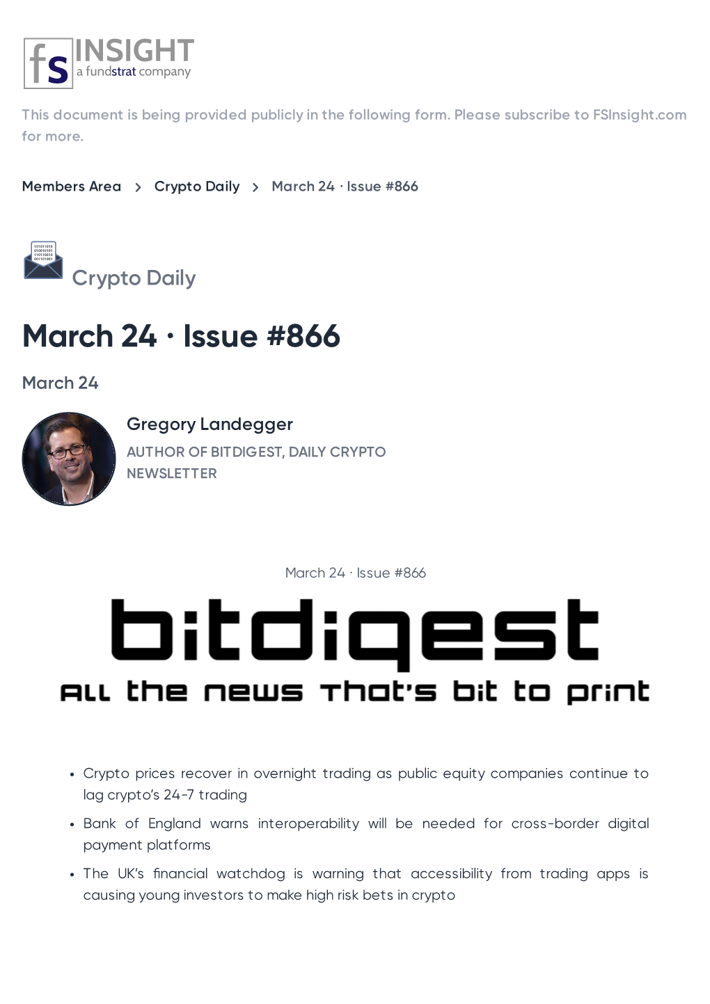 March 24 · Issue #866
