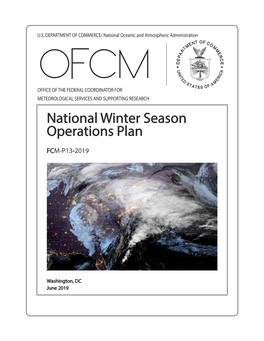 National Winter Season Operations Plan